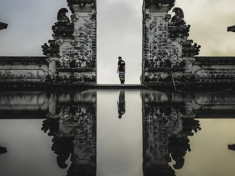 The Gates of Heaven at Lempuyang Temple